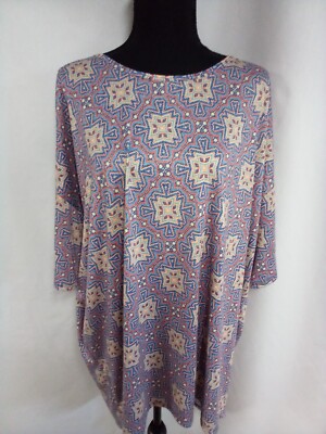 Lula Roa womans muticolor tunic or nitegown size XL NWT