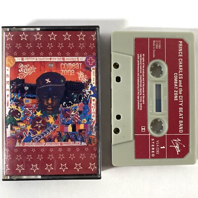 Prince Charles City Beat Band Combat Zone 1984 Cassette Tape