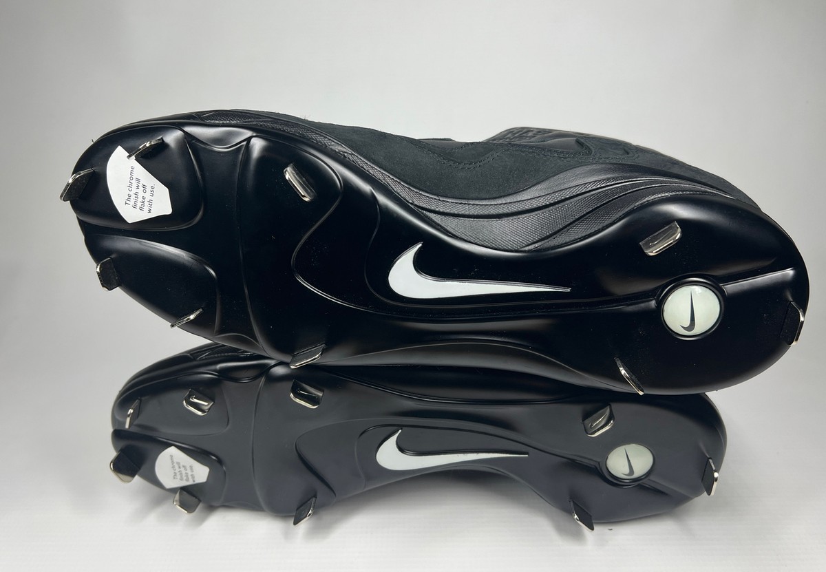 Men\'s Nike Black Griffey Air Max Jackie Robinson Day Cleats Size 12‎ DC9980-001 Nike Air Griffey 1 Jackie Robinson Day Baseball Cleats Black  main image 4