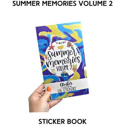 Amber plant ihren Tag Sommererinnerungen Band 2 Reise Stickerbuch Happy Planner