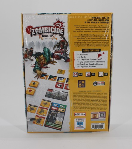 Zombicide Gear Up gioco 2022 CMON sigillato in fabbrica - Foto 2 di 6