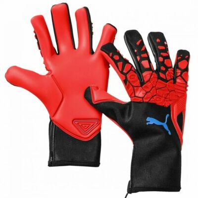 Puma Future Grip 19.1 Herren Torwarthandschuhe schwarz/rot
