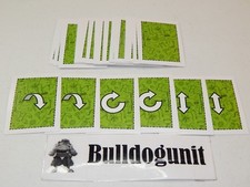 2008 Pictureka Board Card Game Replacement Green Personal Cards Only