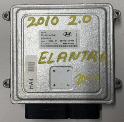 2007 2008 2009 2010 Hyundai Elantra ECM ECU Engine Control Module ...