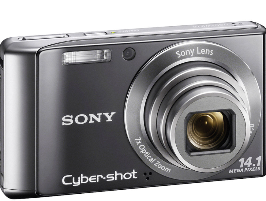 Sony Cyber-shot DSC-W370 14.1MP CCD Vintage Digital Camera Silver