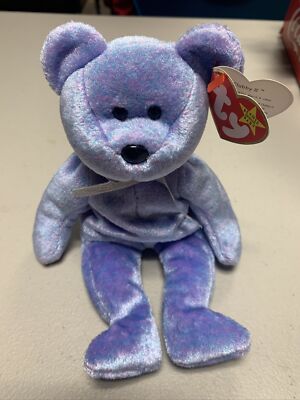 ''Clubby II'' 1999 TY Beanie Baby *MINT CONDITION, Rare, Tag ERRORS see listing 