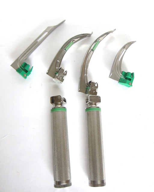 GREEN SPEX RUSH FIBER OPTIC LARYNGOSCOPE SET eBay