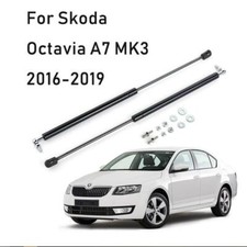 2Pcs For Skoda Octavia A7 2014 2015 2016 2017 Front Hood Gas Struts Trunk Spring