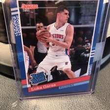 2021 LUKA GARZA iowa Panini Donruss RETRO Rated Rookie RC Basketball Card 1/2502