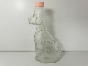 Détails Sur Bouteille Ancienne Vintage Verre Forme De Chien Durand Nimes 40 Cl Années 50 60