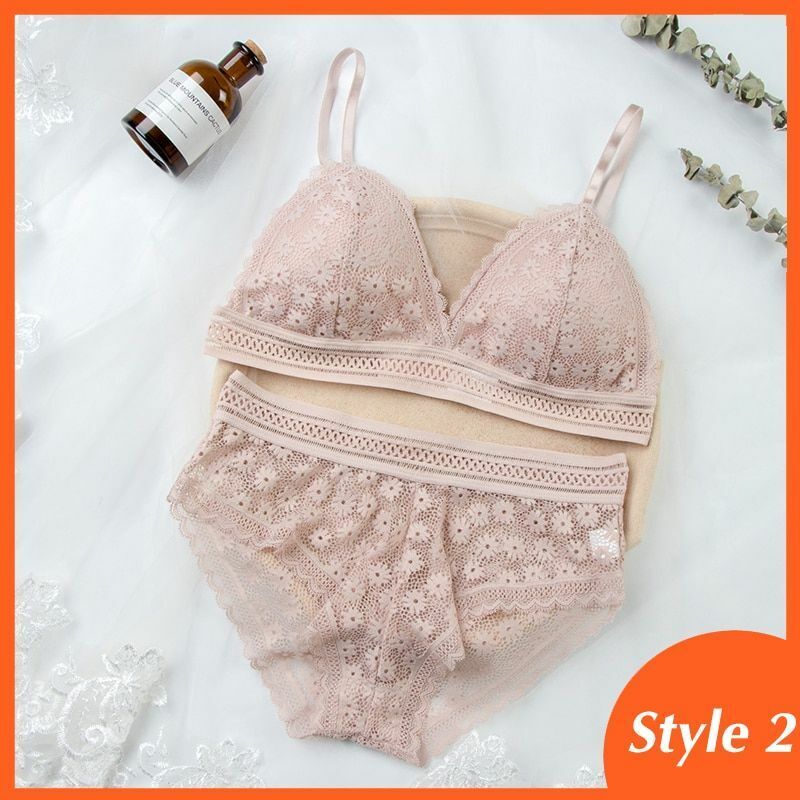 Sexy Transparent Lace Push Up Bra And Panty Set Back With Embroidery For  Women From Womansquare123, $1.83