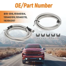 Fuel Lines Quick Fix Kit for Chevy Silverado GMC Sierra 1500/2500 2004-2010