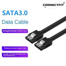 SATA III 6Gbps Data Cable 50cm SSD HDD Hard Drive Serial Cable with Locking
