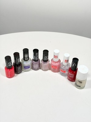9 x Rimmel London Nagellack Restposten Konvolut Neu verschiedene Farben & Sorten