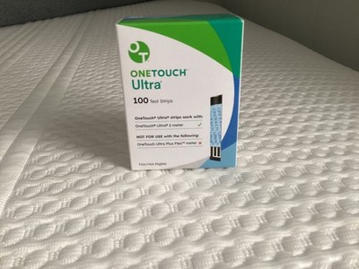 One Touch Ultra Test Strips 100 CT.  Exp 03/2027