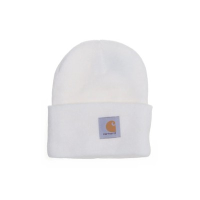 Carhartt, Beanie-Mütze, Größe: ONE SIZE, Acryl, Weiß, Unisex (Erwachsene) #dHI
