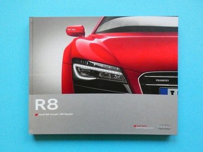 Prospekt / Buch - Audi R8 - V8 und V10 / V10 plus - Coupe und Spyder - 07/12