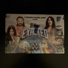 2025 Topps Exalted WWE Wrestling Sealed Trading Card Box 5 Premium Cards