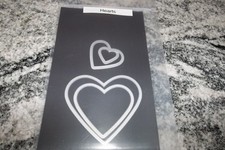 Unknown "Hearts" 4 different sizes New