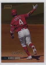 2021 Topps Stadium Club Chrome Gold Refractor 10/50 Khris Davis #111 07ke