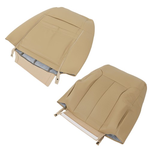 Driver Passenger Perforated Leather Seat Covers For Ford F150 Lariat 2009-2014 - Bild 2 von 10