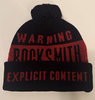 Rocksmith Beanie Hat Pom Pom Black NWT