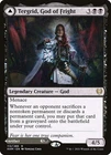Tergrid, God of Fright / Tergid's Lantern 1x FOIL KHM MTG Kaldheim Rare MINT blk