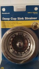 PLUMB CRAFT deep cup Basket Sink Strainer SF 13