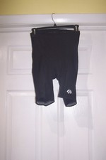 Canari Bike Shorts Size Medium Black Women's Nylon Lycra Made in USA