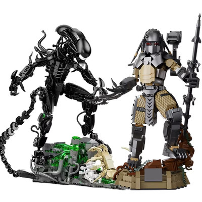Alien Xenomorph vs Predator Figuren Baustein Film Kino