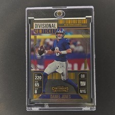 2024 Panini Contenders Daniel Jones Divisional Ticket New York Giants #73