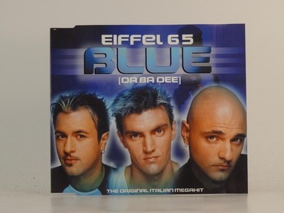 EIFFEL 65 BLUE (CD 1) (H1) 4 Track CD Single including Picture Sleeve WEA