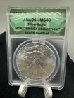 2014  $1 AMERICAN SILVER EAGLE ANACS MS69