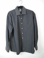 English Laundry Long Sleeve Button Down Shirt Gray Men's Sz 17 34/35
