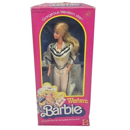 VINTAGE 1980 WESTERN BARBIE DOLL NEW IN ORIGINAL BOX # 1757 MATTEL