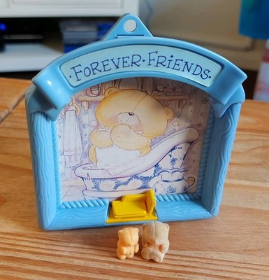 Vintage Blue Forever Friends Bilderrahmen Spielset 1995 99% Komplett Ultra Rare.