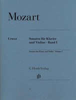 Wolfgang Amadeus Mozart Sonaten FüR Klavier Und Violine, Band I