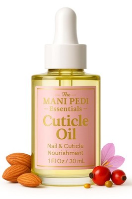 The Mani Pedi Essentials Nourishing Cuticle 1.01 Fl Oz (Pack of 1), Yellow 