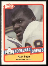 1989 Swell Greats #145 Alan Page