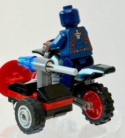 LEGO&reg; Marvel Super Heroes Captain America Minifigure & Motorcycle *EXCELLENT*
