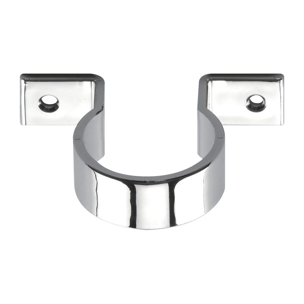 Mcalpine Unisex Silver Chrome Plated On Plastic Pipe Clip 42Mm T42-Cp In - Image 2