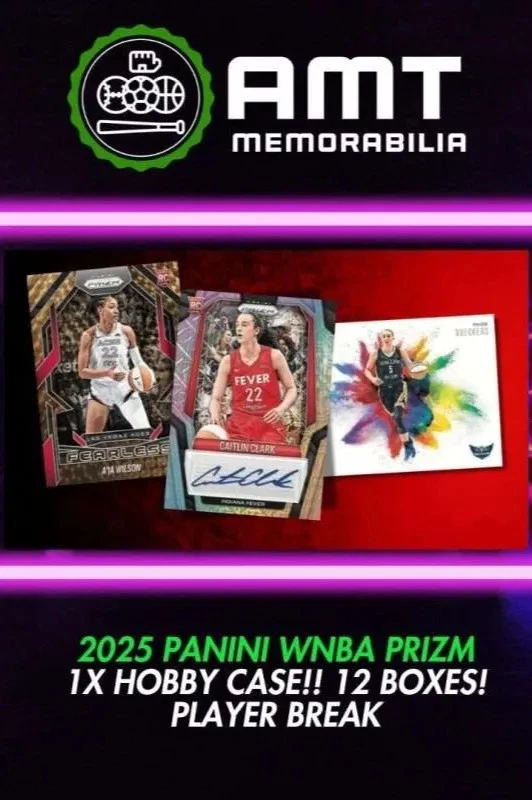 WNBA FANS! ROUND #2 -- FULL HOBBY CASE 2025 WNBA PRIZM RIPS NOW!