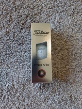 NOWE Titleist Pro V1x Logo Piłki golfowe Białe - 1 rękaw (3 piłki golfowe)