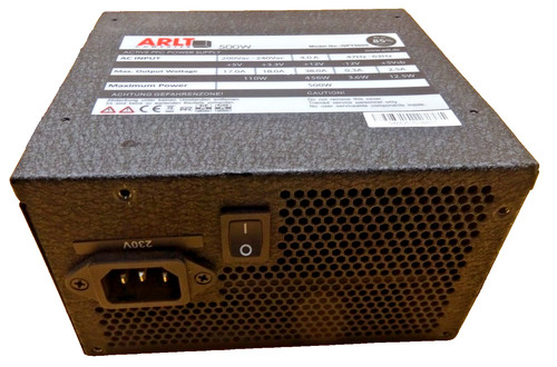 ARLT COMPUTER GPT500S 20+4PIN BIS ZU85%EFFIZIENZ 500W #NT4399