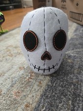 NEW Target Hyde and Eek White Felt Skull Decorative Sculpture 2024 Halloween