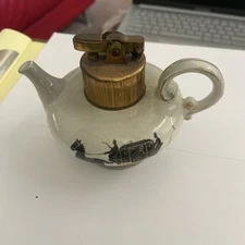 Vintage  Table Lighter Horse and Carriage