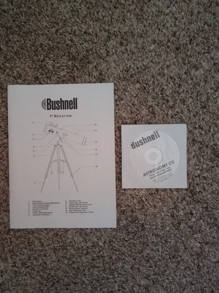 Bushnell Astronomy Telescope. 789669. New, in box. Estate sale. - Image 3 of 4