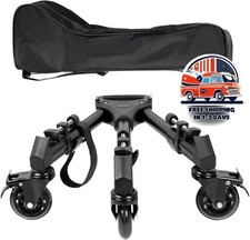 Resistente con ruedas de goma de 3", patas ajustables y bolsa de transporte, NEW