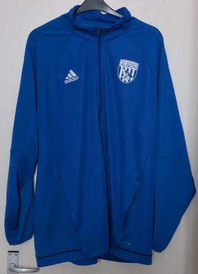 Trainingsjacke 3XL 2017/18 Adidas West Bromwich Albion Blau