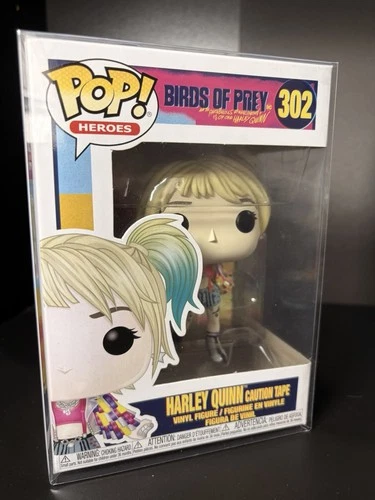 Funko POP! Harley Quinn Caution Tape 302 Birds of Prey DC Comics 2019 VAULTED